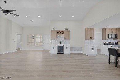 Enjoy a backyard enhanced with new privacy hedging, thoughtfully on Highland Falls Golf Club in Nevada - for sale on GolfHomes.com, golf home, golf lot