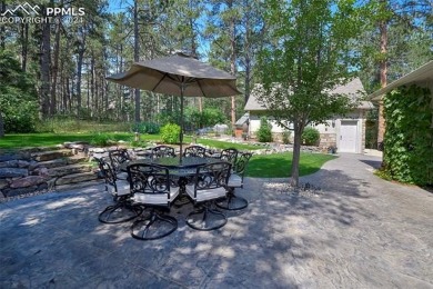 Stunning Stucco and Stone Rancher with Detached Garage/Workshop on Woodmoor Pines Country Club in Colorado - for sale on GolfHomes.com, golf home, golf lot