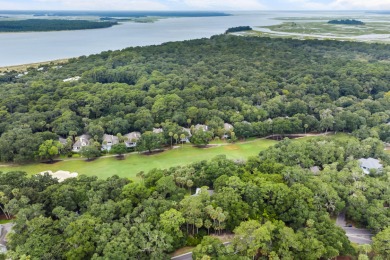 Nestled on a half-acre homesite beneath majestic oak trees on The Seabrook Island Club in South Carolina - for sale on GolfHomes.com, golf home, golf lot