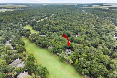Nestled on a half-acre homesite beneath majestic oak trees on The Seabrook Island Club in South Carolina - for sale on GolfHomes.com, golf home, golf lot