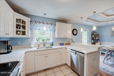 So many upgrades have been made to this stunning 4 Bedroom home on Harbour Point Golf Club in North Carolina - for sale on GolfHomes.com, golf home, golf lot