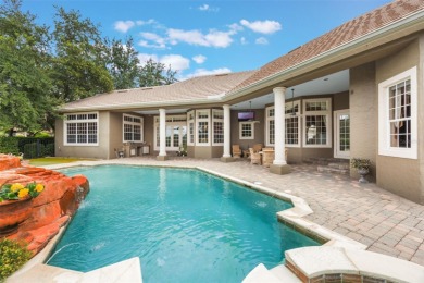 This elegant single-story Rick Watson home, located at 6102 S on The Golden Bear Club At Keenes Pointe in Florida - for sale on GolfHomes.com, golf home, golf lot