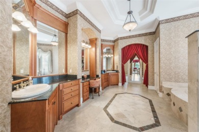 This elegant single-story Rick Watson home, located at 6102 S on The Golden Bear Club At Keenes Pointe in Florida - for sale on GolfHomes.com, golf home, golf lot