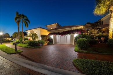 Stunning 3 BR, 3.5 BA home situated on a spectacular lakefront on Pelican Marsh Golf Club in Florida - for sale on GolfHomes.com, golf home, golf lot