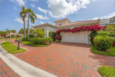 Stunning 3 BR, 3.5 BA home situated on a spectacular lakefront on Pelican Marsh Golf Club in Florida - for sale on GolfHomes.com, golf home, golf lot