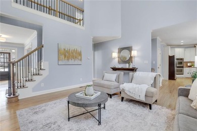 With beautiful curb appeal and tucked on a quiet cul-de-sac in on Windermere Golf Club in Georgia - for sale on GolfHomes.com, golf home, golf lot