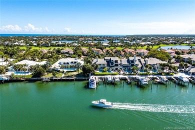 Wonderful corner townhouse w/ exceptional waterfront views! This on Sailfish Point Golf Club, Inc. in Florida - for sale on GolfHomes.com, golf home, golf lot