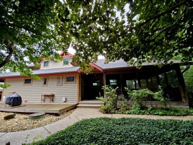 STUNNING TURNKEY CUSTOM-BUILT TIMBER FRAME HOME ON LOST LAKE on Lost Nation Golf Club in Illinois - for sale on GolfHomes.com, golf home, golf lot