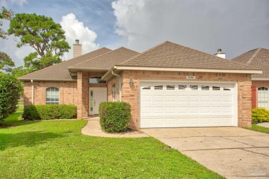 Upon opening the door to this brick 3 bedroom, 2 bath home in on Tiger Point Golf and Country Club in Florida - for sale on GolfHomes.com, golf home, golf lot