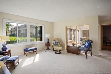 Enjoy your private entrance in this first floor, end unit condo on Martin County Golf Course in Florida - for sale on GolfHomes.com, golf home, golf lot