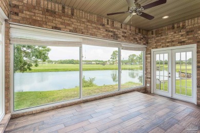 Upon opening the door to this brick 3 bedroom, 2 bath home in on Tiger Point Golf and Country Club in Florida - for sale on GolfHomes.com, golf home, golf lot