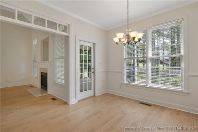 Nestled in the prestigious Anderson Creek Club, this stunning on Anderson Creek Golf Club in North Carolina - for sale on GolfHomes.com, golf home, golf lot