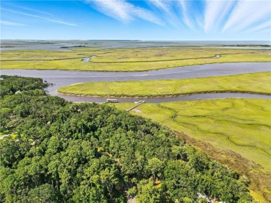 Expansive Marsh Views from this almost an acre lot in beautiful on The King and Prince Golf Course, Home of the Hampton Club in Georgia - for sale on GolfHomes.com, golf home, golf lot