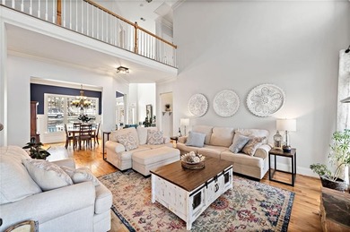 Stunning Craftsman Home surrounded by seasonal mountain views on The Highlands Course at Lake Arrowhead in Georgia - for sale on GolfHomes.com, golf home, golf lot