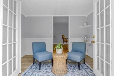 This Salt Box-inspired beauty, echoes the cozy charm of early on Tides Inn Par 3 Course in Virginia - for sale on GolfHomes.com, golf home, golf lot