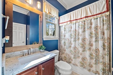 Stunning Craftsman Home surrounded by seasonal mountain views on The Highlands Course at Lake Arrowhead in Georgia - for sale on GolfHomes.com, golf home, golf lot