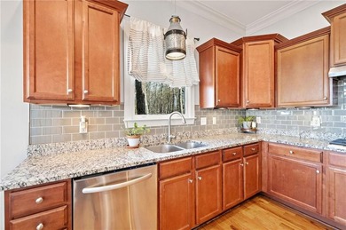 Stunning Craftsman Home surrounded by seasonal mountain views on The Highlands Course at Lake Arrowhead in Georgia - for sale on GolfHomes.com, golf home, golf lot