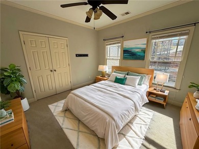 Stunning Craftsman Home surrounded by seasonal mountain views on The Highlands Course at Lake Arrowhead in Georgia - for sale on GolfHomes.com, golf home, golf lot