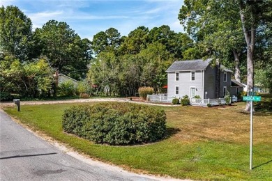 This Salt Box-inspired beauty, echoes the cozy charm of early on Tides Inn Par 3 Course in Virginia - for sale on GolfHomes.com, golf home, golf lot