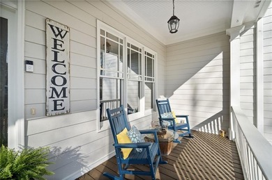 Stunning Craftsman Home surrounded by seasonal mountain views on The Highlands Course at Lake Arrowhead in Georgia - for sale on GolfHomes.com, golf home, golf lot