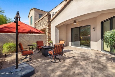 Price improvement! Cachet at Las Sendas single story end unit on Las Sendas Golf Club in Arizona - for sale on GolfHomes.com, golf home, golf lot