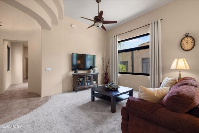 Price improvement! Cachet at Las Sendas single story end unit on Las Sendas Golf Club in Arizona - for sale on GolfHomes.com, golf home, golf lot