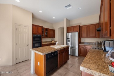 Price improvement! Cachet at Las Sendas single story end unit on Las Sendas Golf Club in Arizona - for sale on GolfHomes.com, golf home, golf lot
