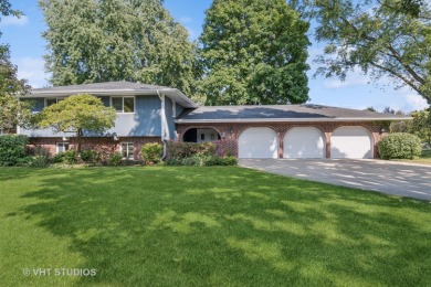 Welcome to this exceptional 5-bedroom split-level home on Bliss Creek Golf Club in Illinois - for sale on GolfHomes.com, golf home, golf lot