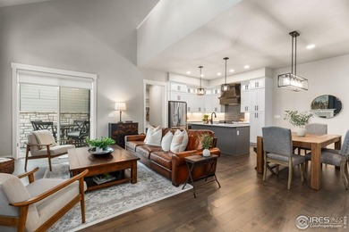 Experience maintenance-free living in Harmony Club w/ golf on Harmony Golf Club in Colorado - for sale on GolfHomes.com, golf home, golf lot