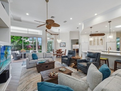 Step into a world where luxury meets tranquility in this on Bonita Bay West in Florida - for sale on GolfHomes.com, golf home, golf lot