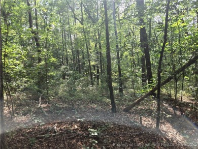 Hardwood trees and a gorgeous view! Build your dream home here on Woodlake Country Club in North Carolina - for sale on GolfHomes.com, golf home, golf lot