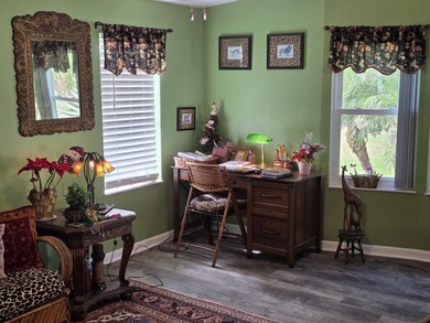 Lovely home on the golf course. This 2 bedroom with a den, 2 on Savanna Golf Club in Florida - for sale on GolfHomes.com, golf home, golf lot