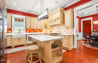 Gracious Southern living in one of Beaufort's most sought-after on The Sanctuary Golf Club At Cat Island in South Carolina - for sale on GolfHomes.com, golf home, golf lot