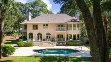 Discover this beautifully maintained 4-bedroom, 4 full and 1 on Palmetto Dunes Golf Course and Resort in South Carolina - for sale on GolfHomes.com, golf home, golf lot