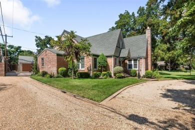Timeless Tudor-style home with storybook appeal and striking on Stevens Park Golf Course in Texas - for sale on GolfHomes.com, golf home, golf lot