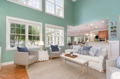 Welcome to this beautifully positioned home on an elevated lot on Brier Creek Country Club in North Carolina - for sale on GolfHomes.com, golf home, golf lot