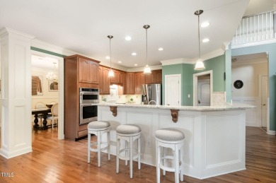 Welcome to this beautifully positioned home on an elevated lot on Brier Creek Country Club in North Carolina - for sale on GolfHomes.com, golf home, golf lot