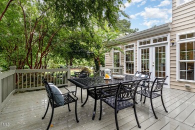 Welcome to this beautifully positioned home on an elevated lot on Brier Creek Country Club in North Carolina - for sale on GolfHomes.com, golf home, golf lot
