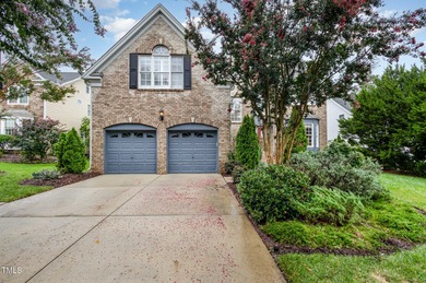 Welcome to this beautifully positioned home on an elevated lot on Brier Creek Country Club in North Carolina - for sale on GolfHomes.com, golf home, golf lot