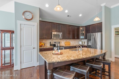 This home was featured in the 2014 Parade of Homes. Situated on on Members Club At St. James Plantation in North Carolina - for sale on GolfHomes.com, golf home, golf lot