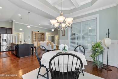 This home was featured in the 2014 Parade of Homes. Situated on on Members Club At St. James Plantation in North Carolina - for sale on GolfHomes.com, golf home, golf lot