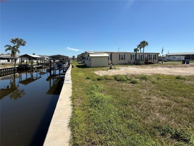 This is your opportunity to bring your dream manufactured home on Apollo Beach Golf and Sea Club in Florida - for sale on GolfHomes.com, golf home, golf lot
