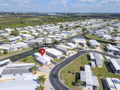 This is your opportunity to bring your dream manufactured home on Apollo Beach Golf and Sea Club in Florida - for sale on GolfHomes.com, golf home, golf lot