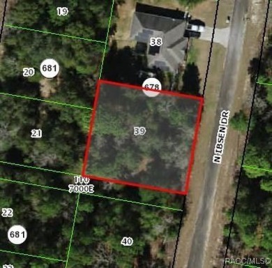 Check out this .33 Citrus Springs parcel with PUBLIC WATER on Pine Ridge Community Golf and Country Club in Florida - for sale on GolfHomes.com, golf home, golf lot