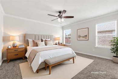 Beautiful Taft Street Model Home in the prestigious 55+ Active on Frisco Lakes Golf Course in Texas - for sale on GolfHomes.com, golf home, golf lot