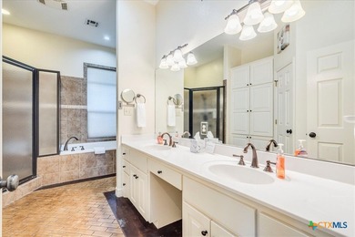 Welcome home to 302 Guadalupe River Drive, a custom waterfront on Golf Club of Seguin in Texas - for sale on GolfHomes.com, golf home, golf lot