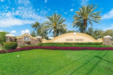 Offered FULLY FURNISHED as is, where is. Step into luxury living on Deer Creek Golf Club in Florida - for sale on GolfHomes.com, golf home, golf lot