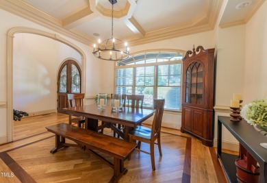 Stunning, custom built home in Wakefield's desireable Dunleith on TPC at Wakefield Plantation in North Carolina - for sale on GolfHomes.com, golf home, golf lot