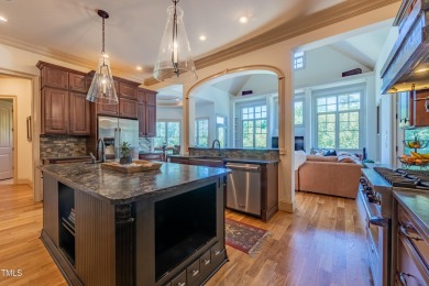 Stunning, custom built home in Wakefield's desireable Dunleith on TPC at Wakefield Plantation in North Carolina - for sale on GolfHomes.com, golf home, golf lot