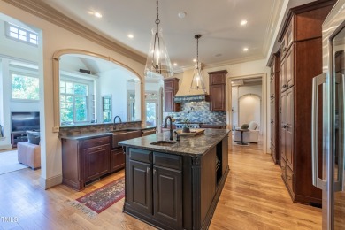Stunning, custom built home in Wakefield's desireable Dunleith on TPC at Wakefield Plantation in North Carolina - for sale on GolfHomes.com, golf home, golf lot